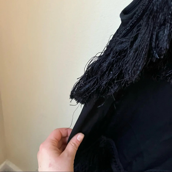 Theory Flapper Fringe Dress, size 6 - Picture 4 of 10